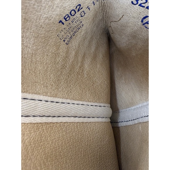 Vintage Leather Cowboy Boots Womens 6.5M Made in USA Black & Tan Western‎ - Picture 15 of 15